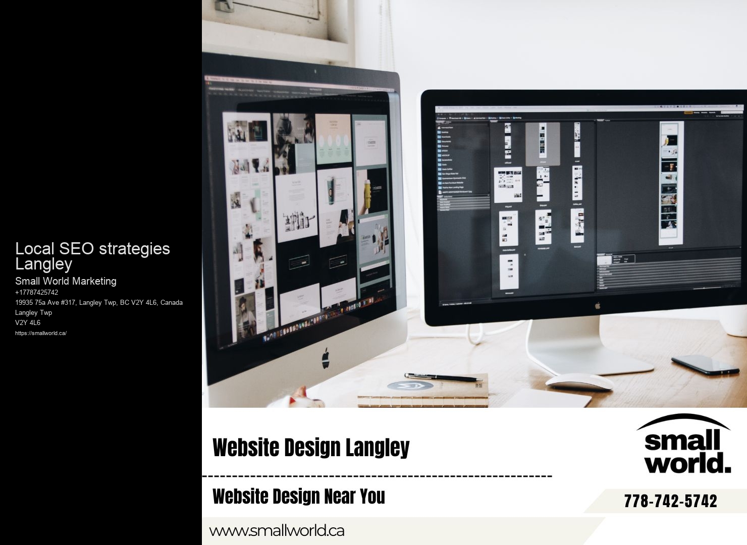 Local SEO strategies Langley digital marketing agency